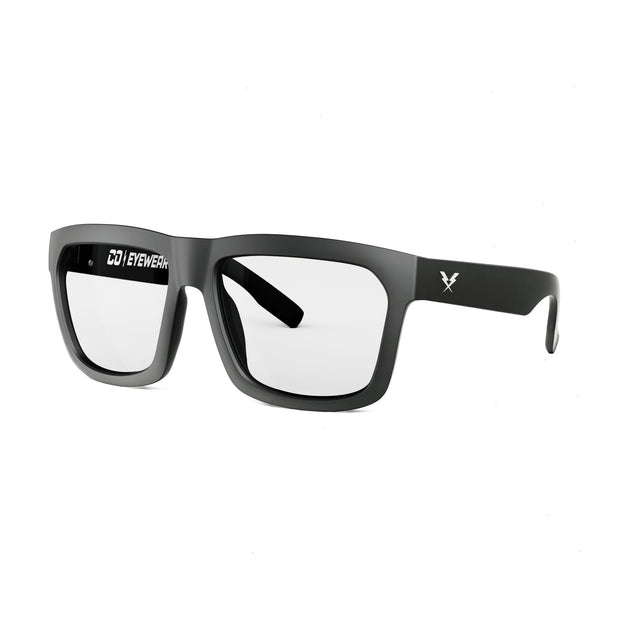 Hard Money Z87 Matte Black XL series Rx Lenses - Co Eyewear