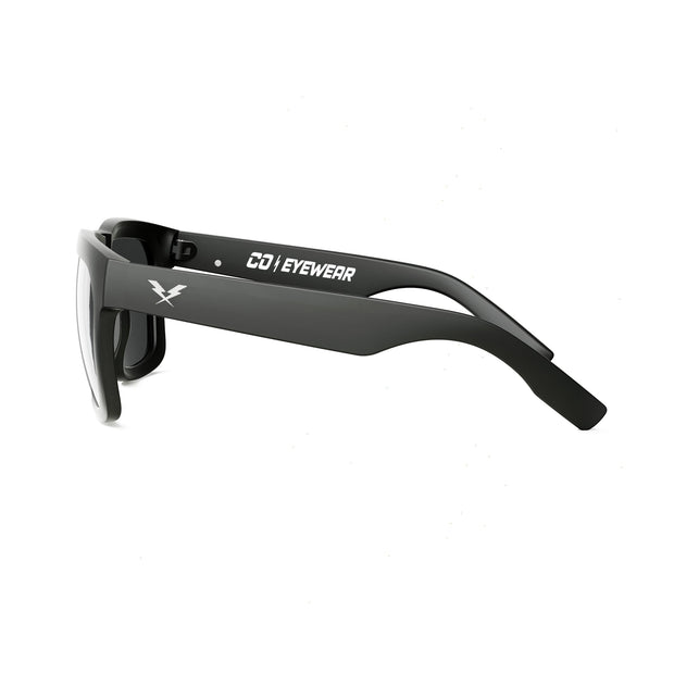 Hard Money Z87 Matte Black XL series Rx Lenses - Co Eyewear